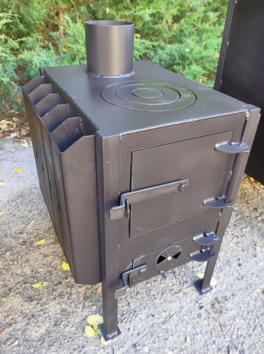 Маленька пічка буржуйка бліндажна мала печь походная печка блиндажная