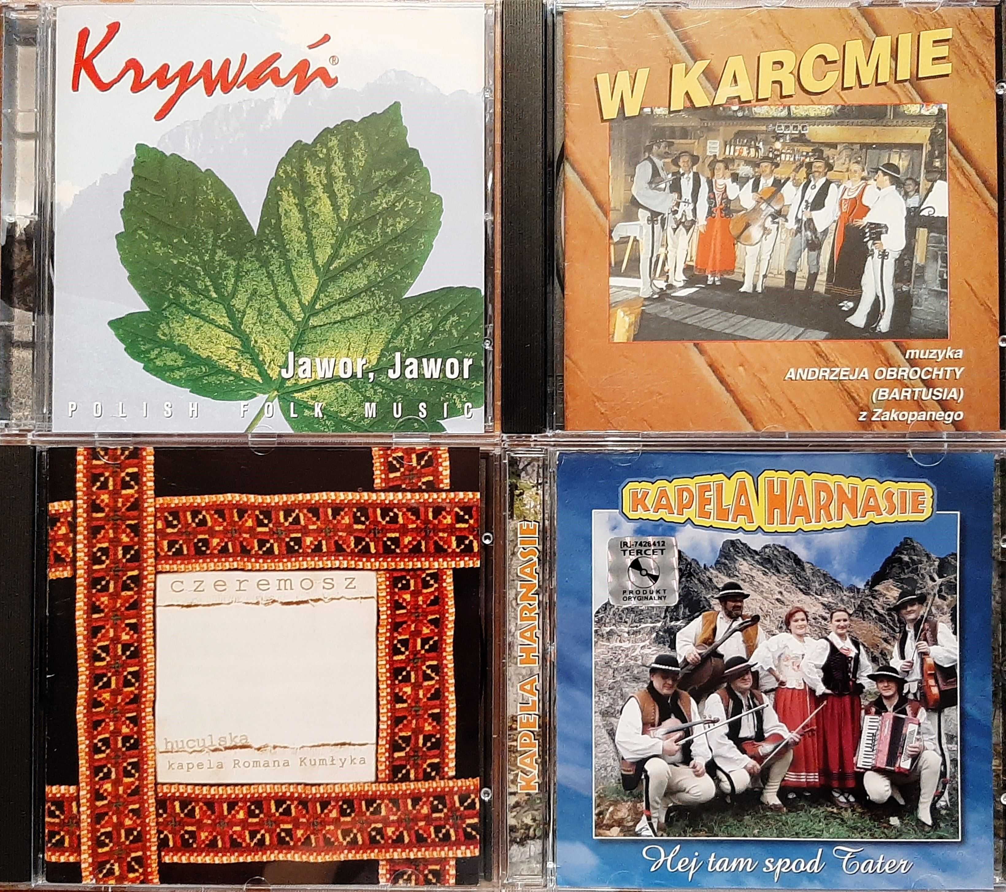 Muzyka góralska – Krywań Obrochta Czeremosz Harnasie 4CD + gratis