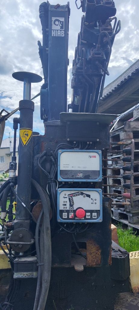 Hds żuraw dźwig podnośnik hiab palfinger fassi Iveco daily mascott