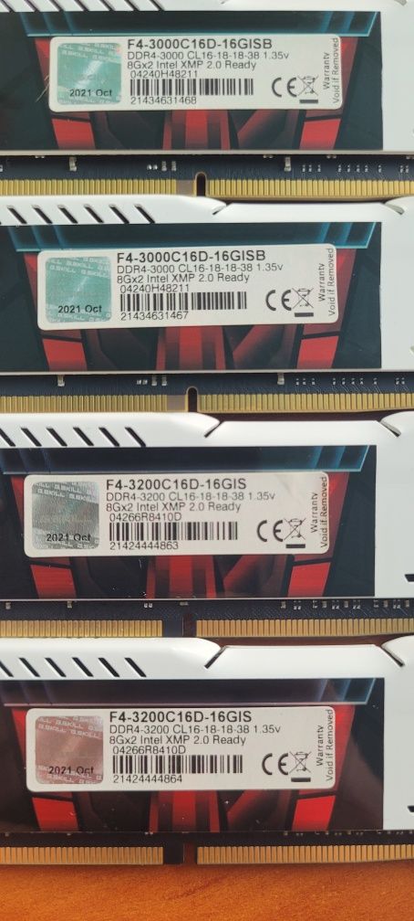 DDR4 G.SKILL 32 GB (4X8)