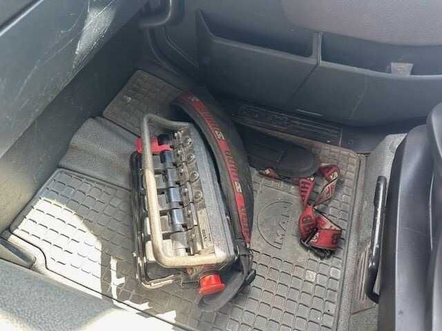 Самоскид MAN TGA 33.430 кран маніпулятор HIAB 220C-5 ротатор грейфер