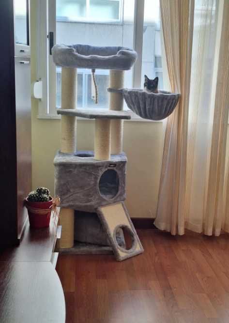 DRAPAK dla kota XXL mocny stabilny drzewko legowisko wieża hamak domek