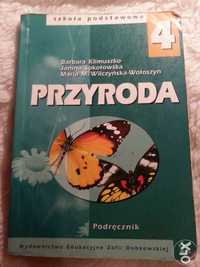 Przyroda klasa 4. Podręcznik. Klimuszko; Sokołowska. Wydawnictwo: Żak.