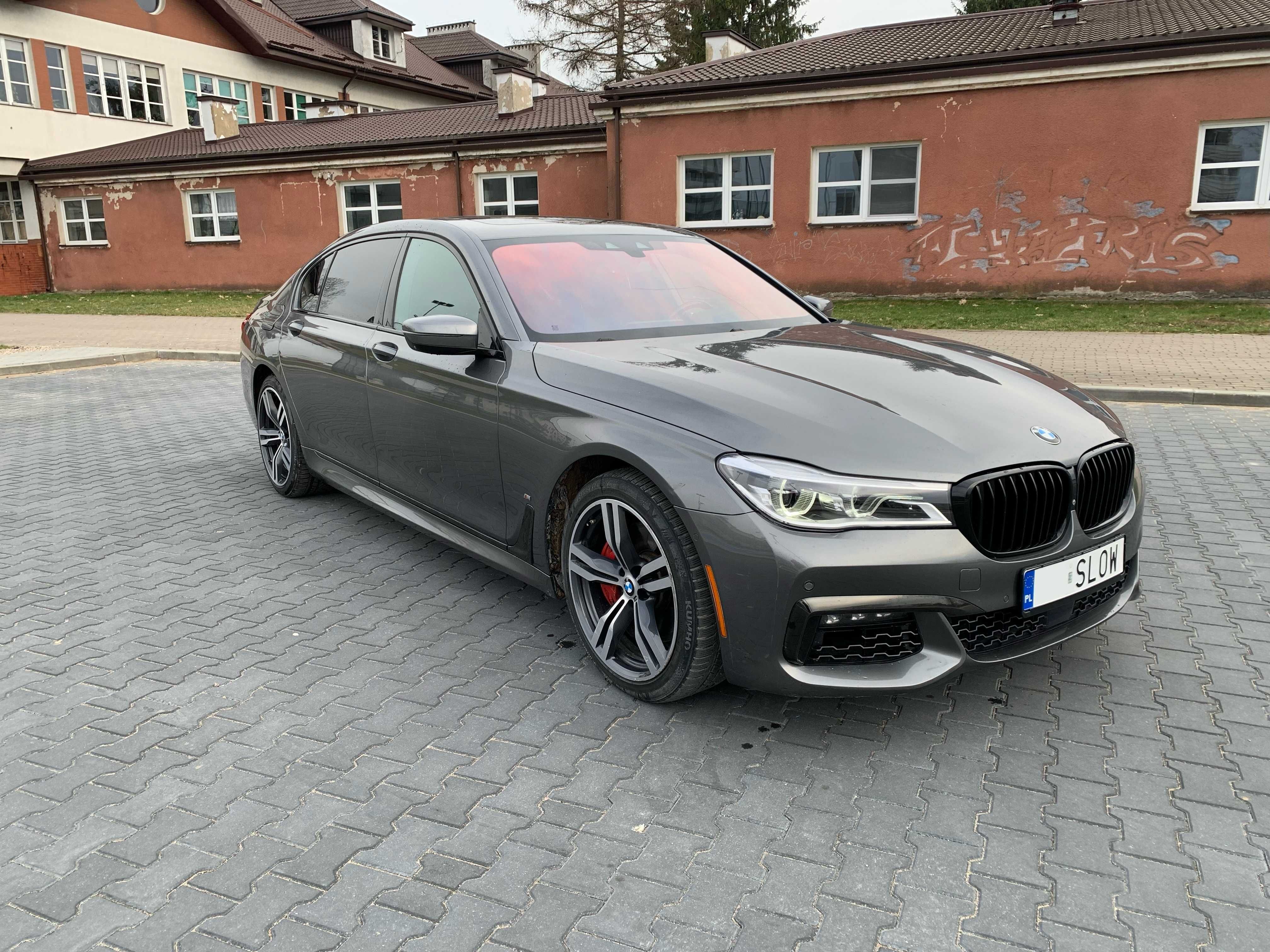 BMW 750LI G12 M-pakiet Adaptive Led Comforty masaże TV Asysten Zamiana