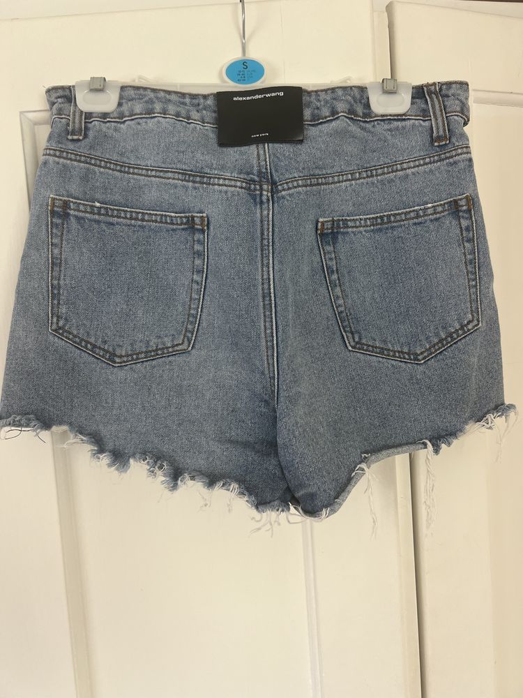 Джинсовые шорты Alexander Wang