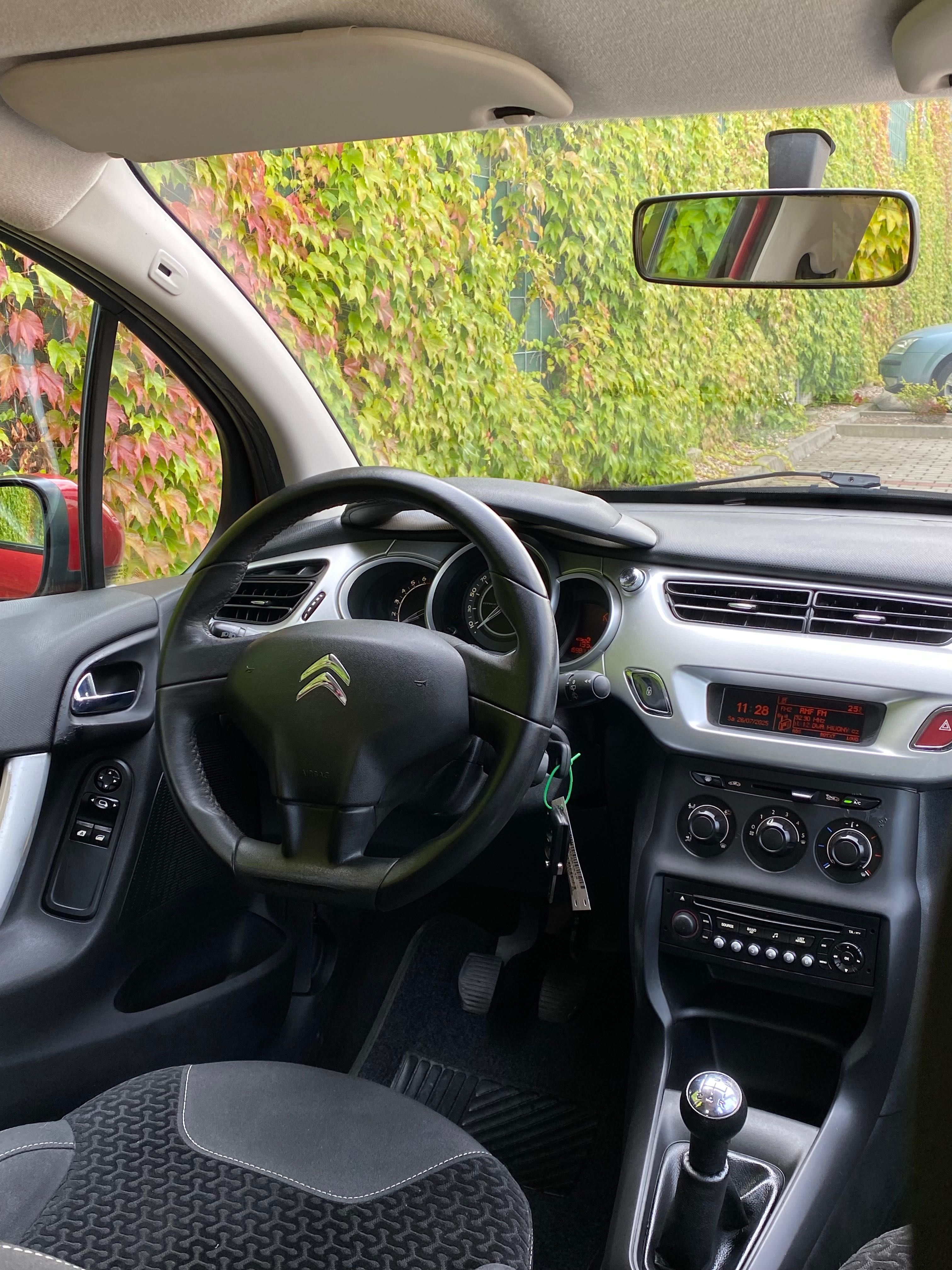 Bordowy Citroen C3  2010r. 1.4 benzyna 75KM, 169tys km, Idealny od 1WŁ