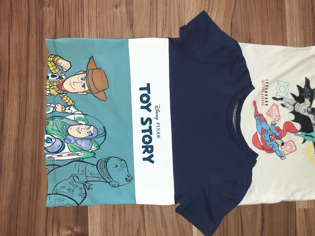 Koszulka na krótki rękaw 86/92 Toy Story, Batman, Superman, Spiderman