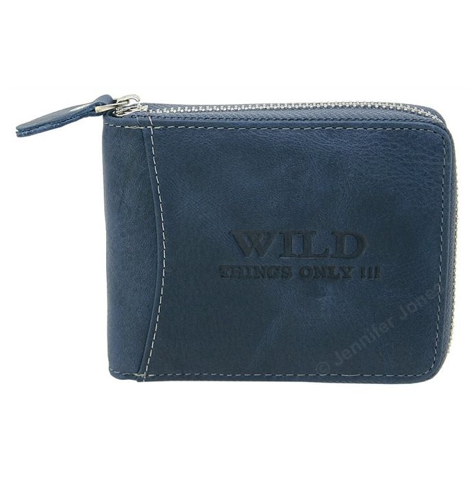 skórzany mały praktyczny męski portfel marki wild