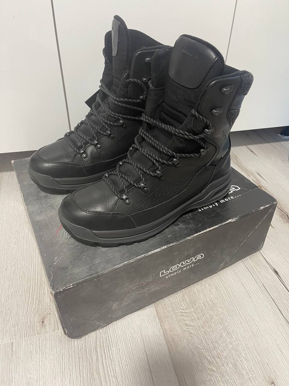 Черевики Зимові тактичні "LOWA RENEGADE EVO ICE GTX®" Black