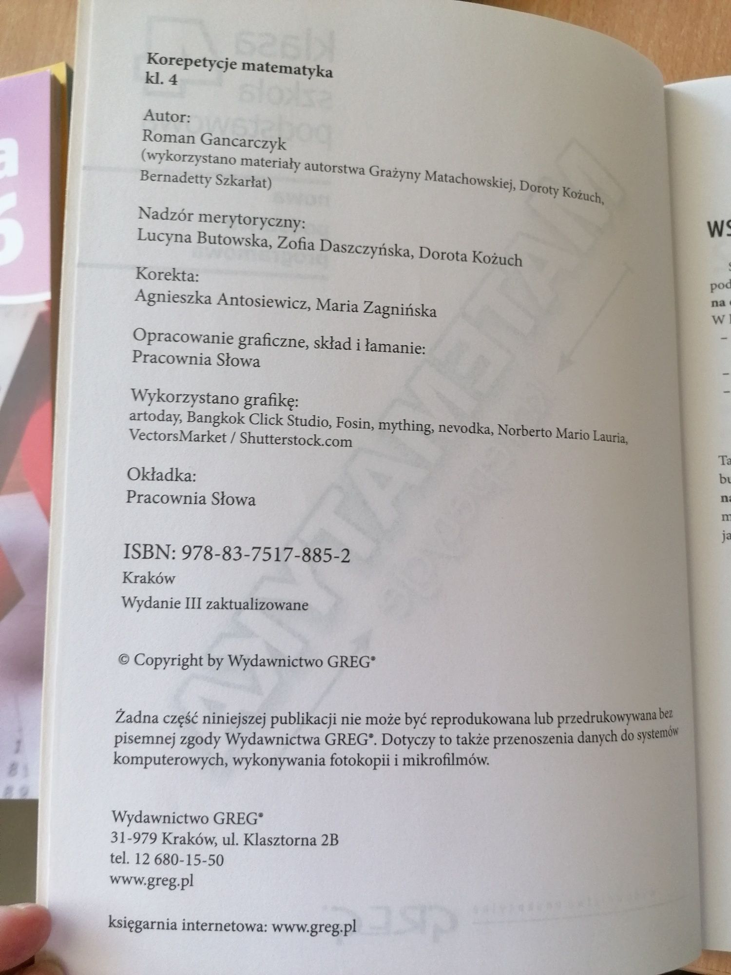 Matematyka korepetycje kl. 4