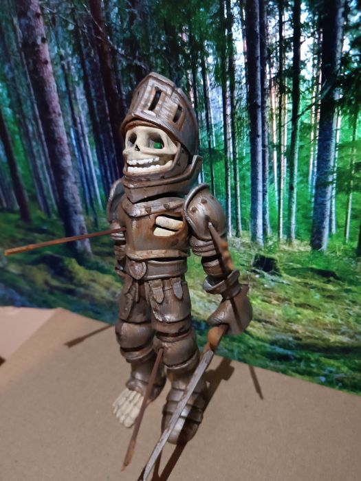 Скелет в обладунках. Лицар