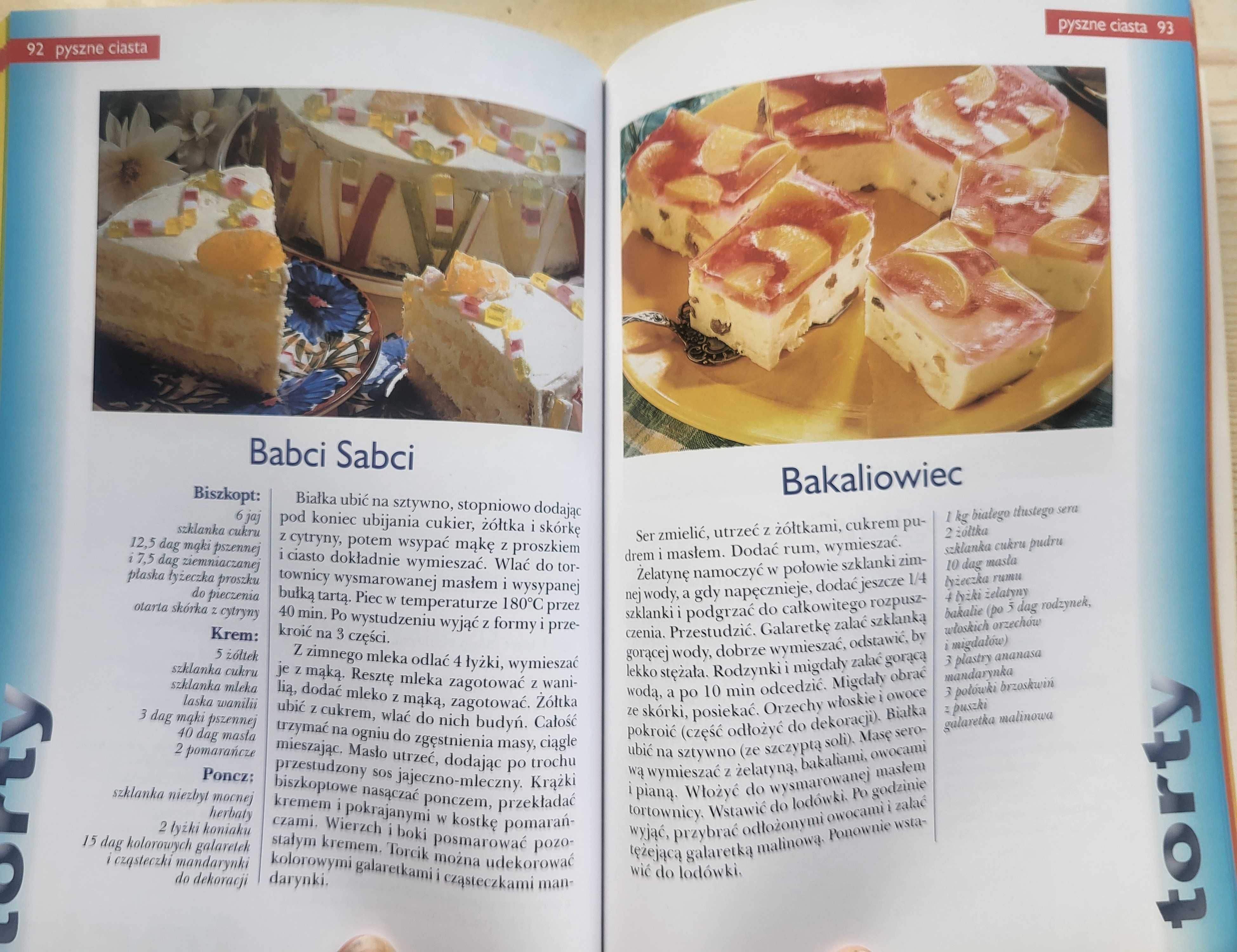 "Pyszne ciasta czyli ciasta i ciasteczka na słodko i na ostro" - NOWA!