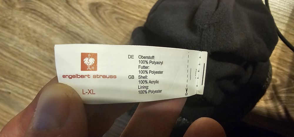 Engelbert Strauss męska czapka zimowa rozmiar L/XL stan bardzo dobry
