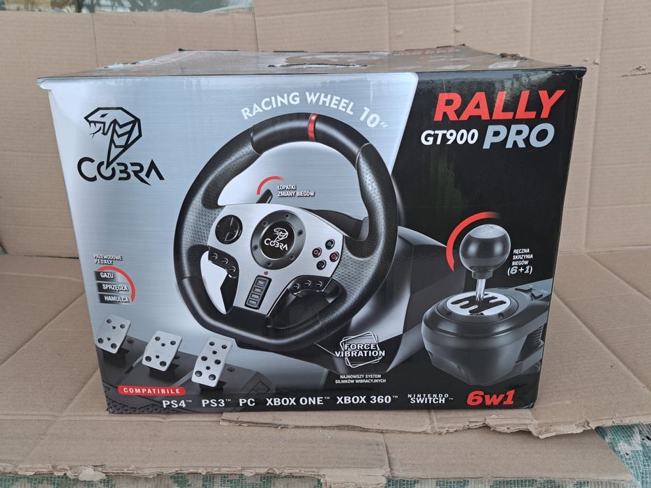 Ігрове кермо, ігровий руль Сobra GT900 Pro