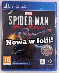 Spider-Man Miles Morales PL PS4/PS5 /Nowa w folii! Sklep Chorzów