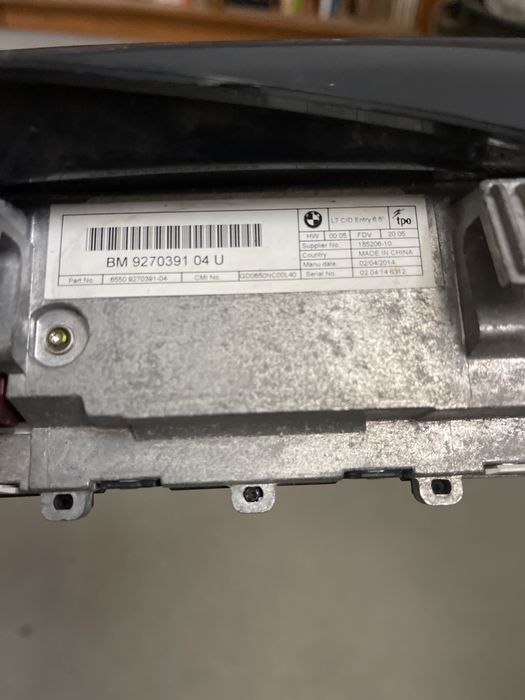 Ecran bmw de varios modelos gps