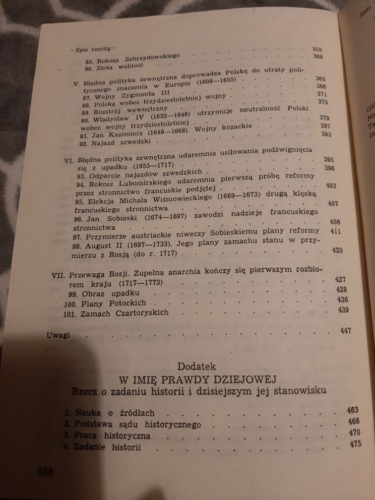 Dzieje Polski w zarysie. M Bobrzyński
