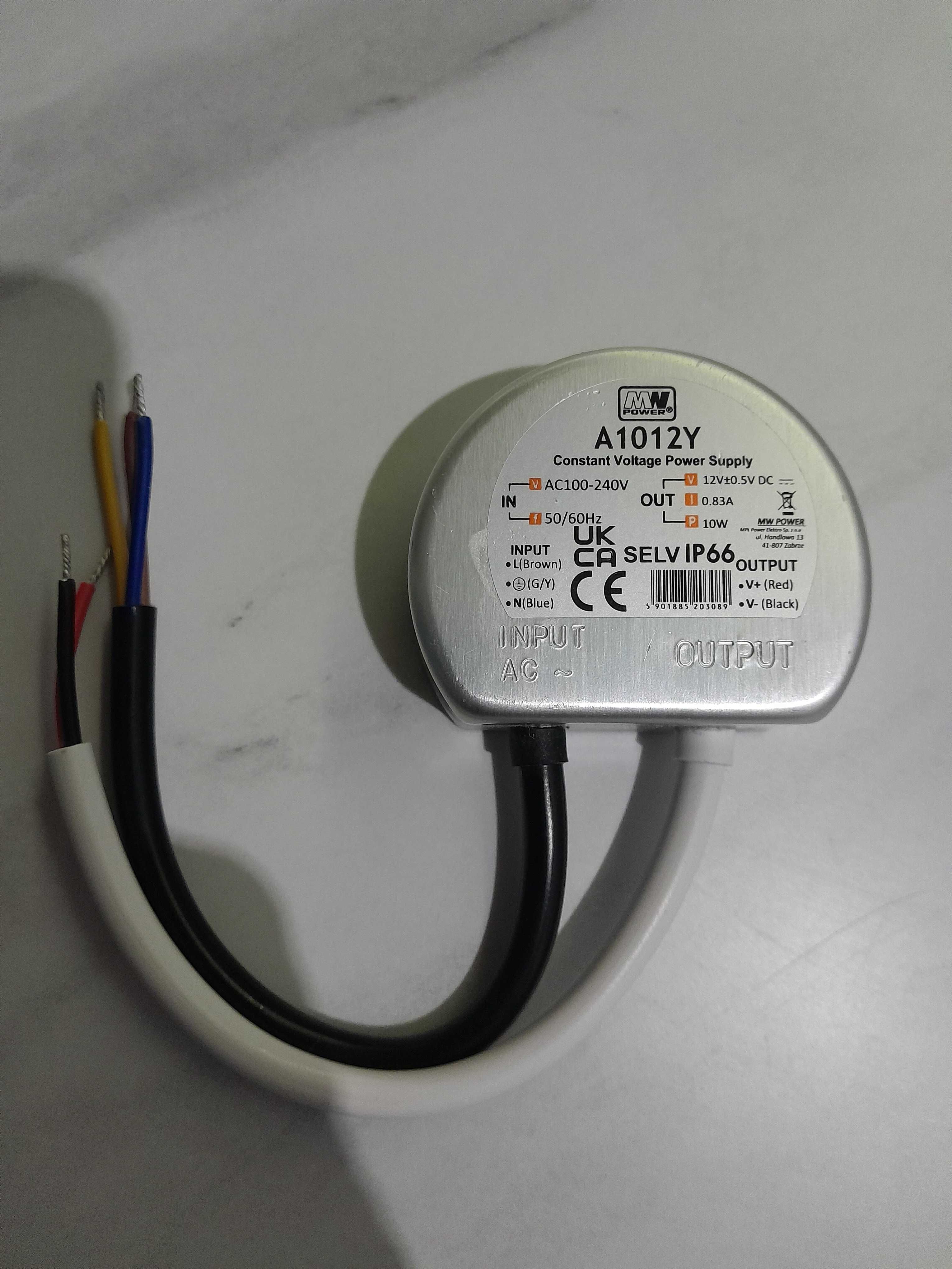 Zasilacz MW Power A1012Y // 10 W // 12 V - odbiór lub wysyłka