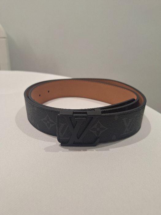 Czarny pasek Louis Vuitton