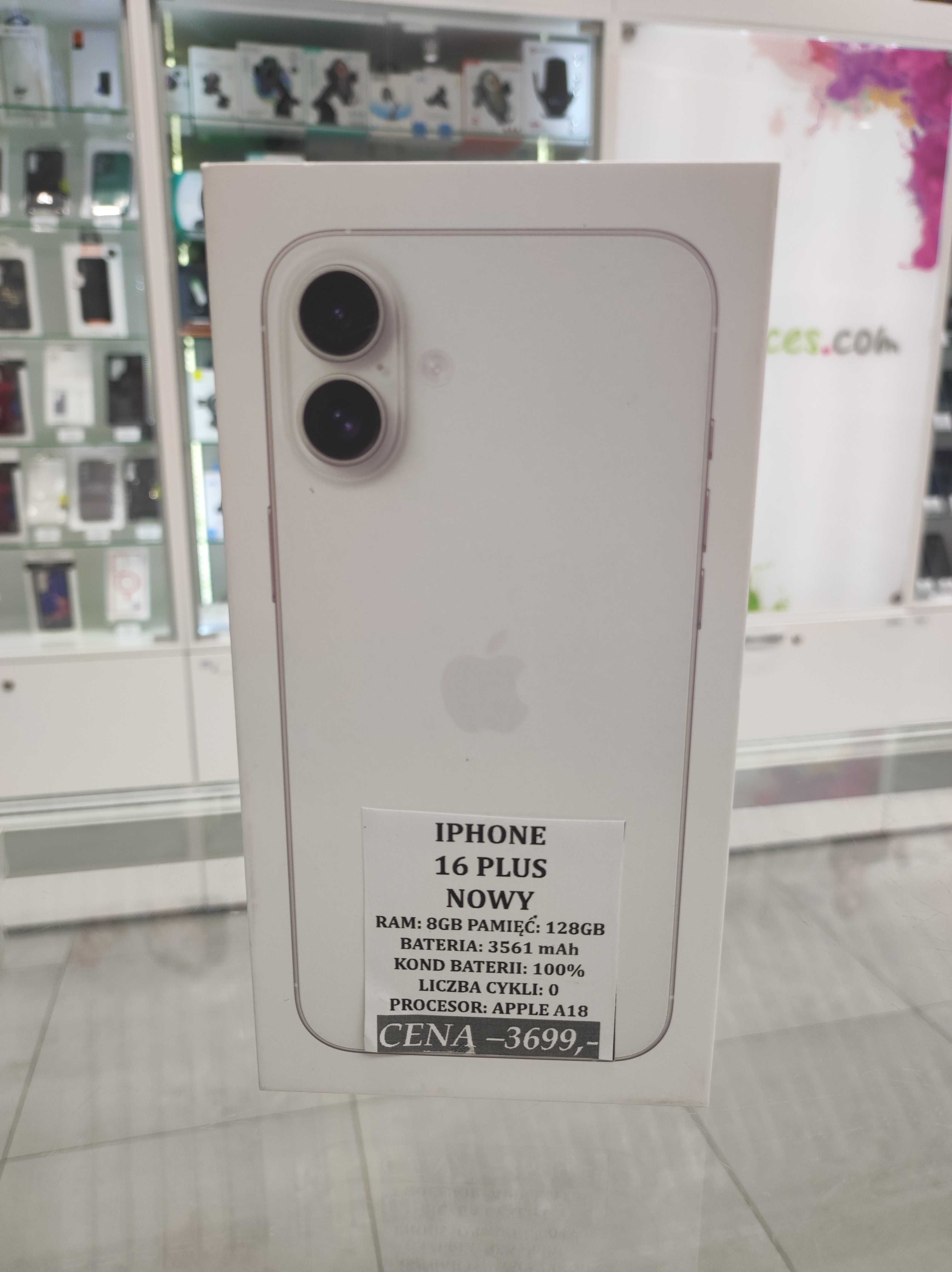 Iphone 16 Plus 128GB NOWY Telakces Felicity *Raty 0%