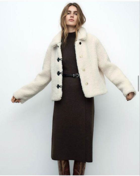 Тедді, шуба, рубашка ZARA