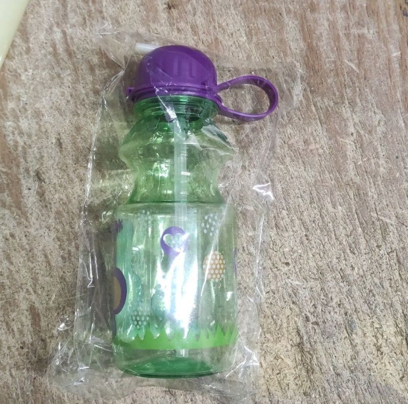 Пляшка-поїлка з трубочкою дитяча