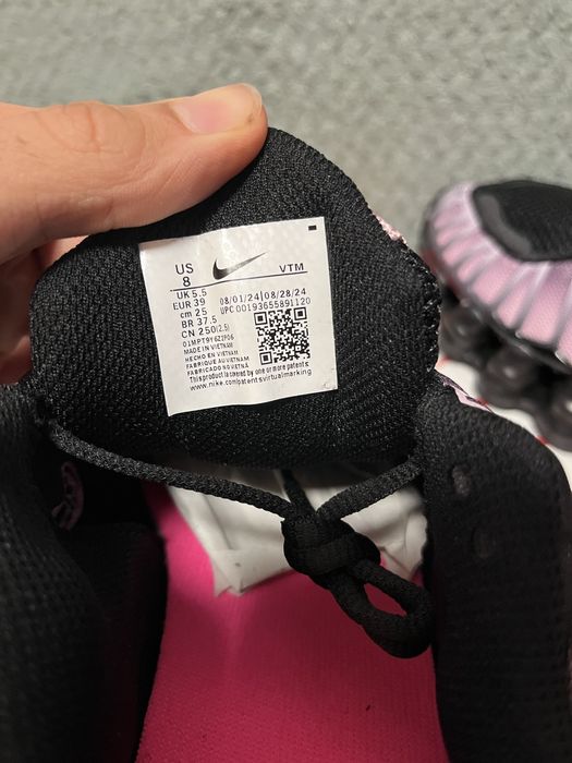 Buty nike shox tl woman rozowo czarne r. 39