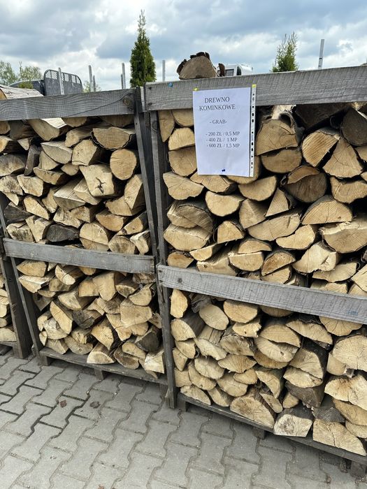 DREWNO kominkowe GRAB - układane