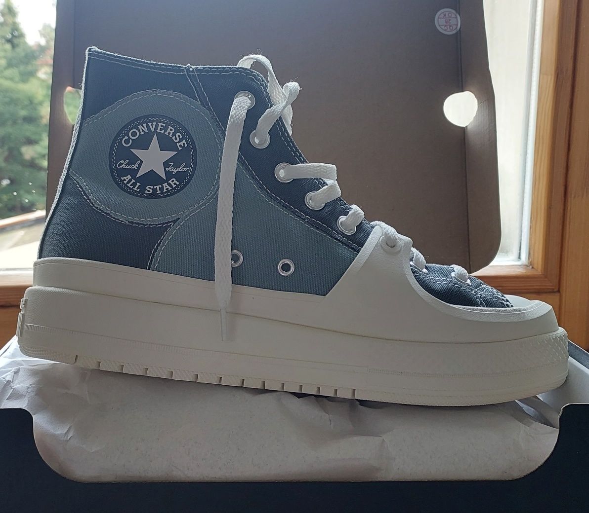 Buty Converse* nowe Chuck Taylor All Star Construct Colorblock