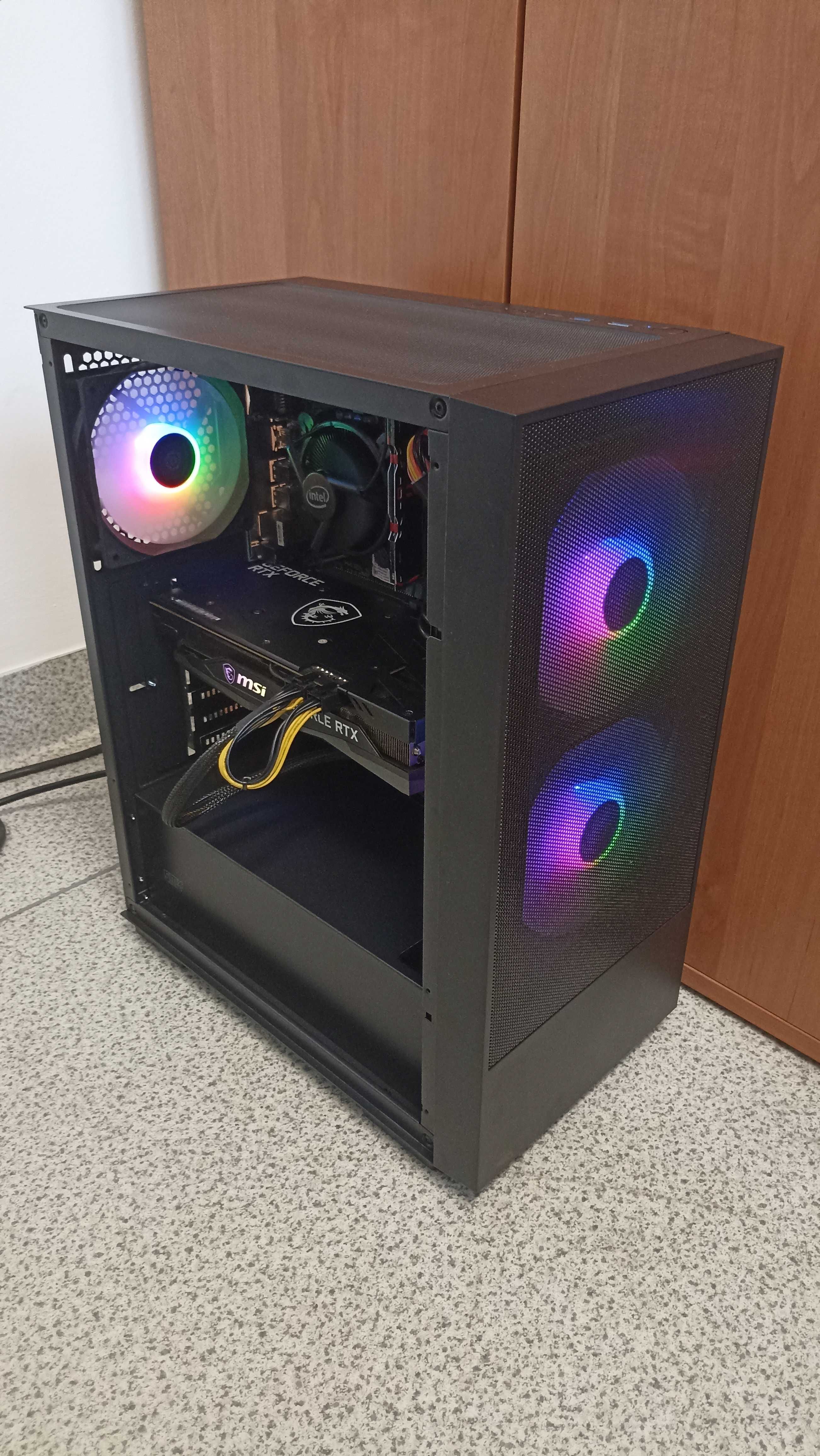 Komputer z RTX 3060Ti 8GB * i5-10600 * M.2 512GB * RAM 16GB DDR4 * W11