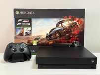 Konsola Xbox One X 1tb, pad, okablowanie, komplet, GWARANCJA, BDB STAN