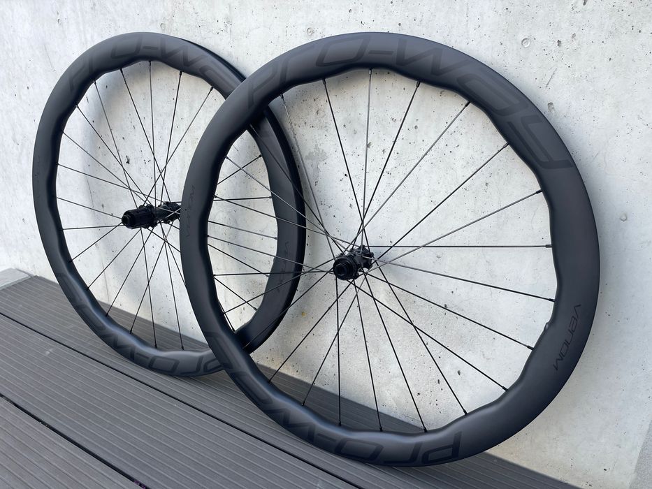 BLACK WEEK! Koła karbonowe carbon szosowe PRO-WAY NEW VENOM 50mm 1375g