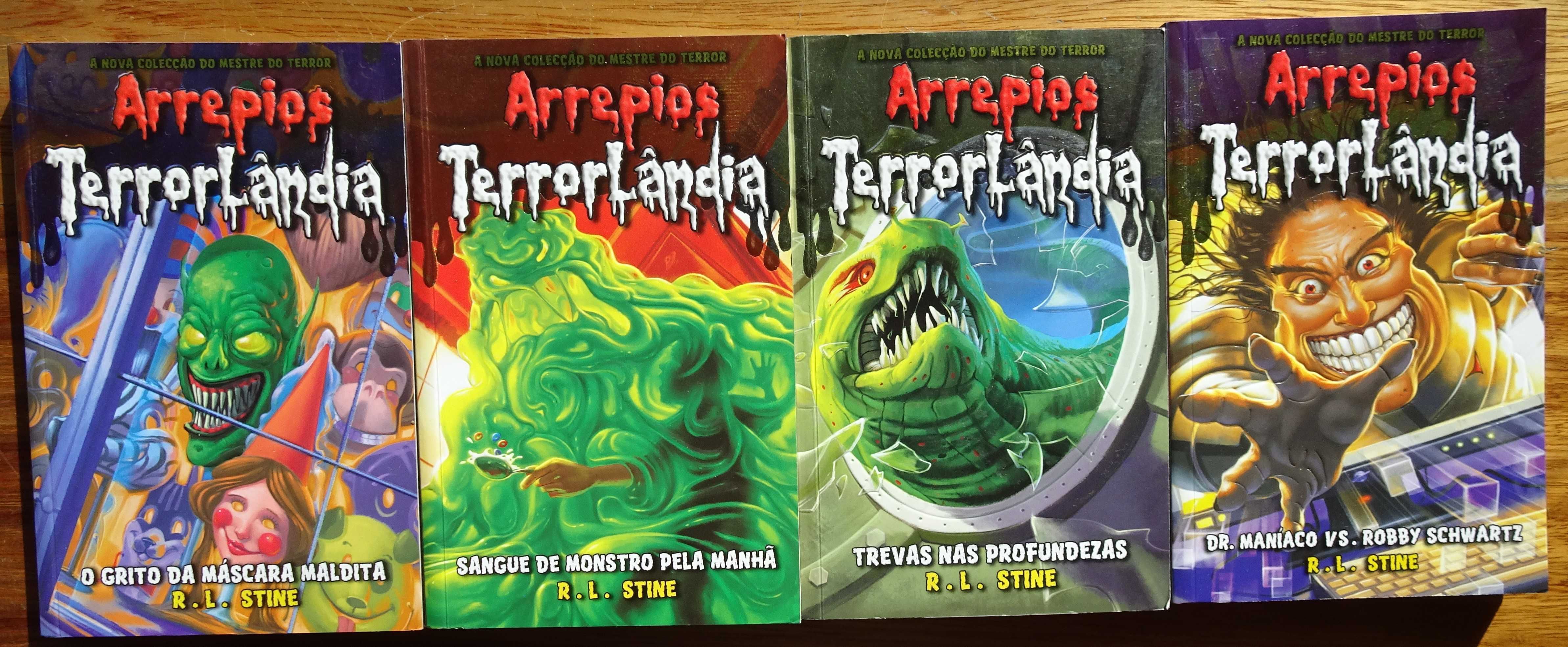 Arrepios Terrorlândia de R. L. Stine