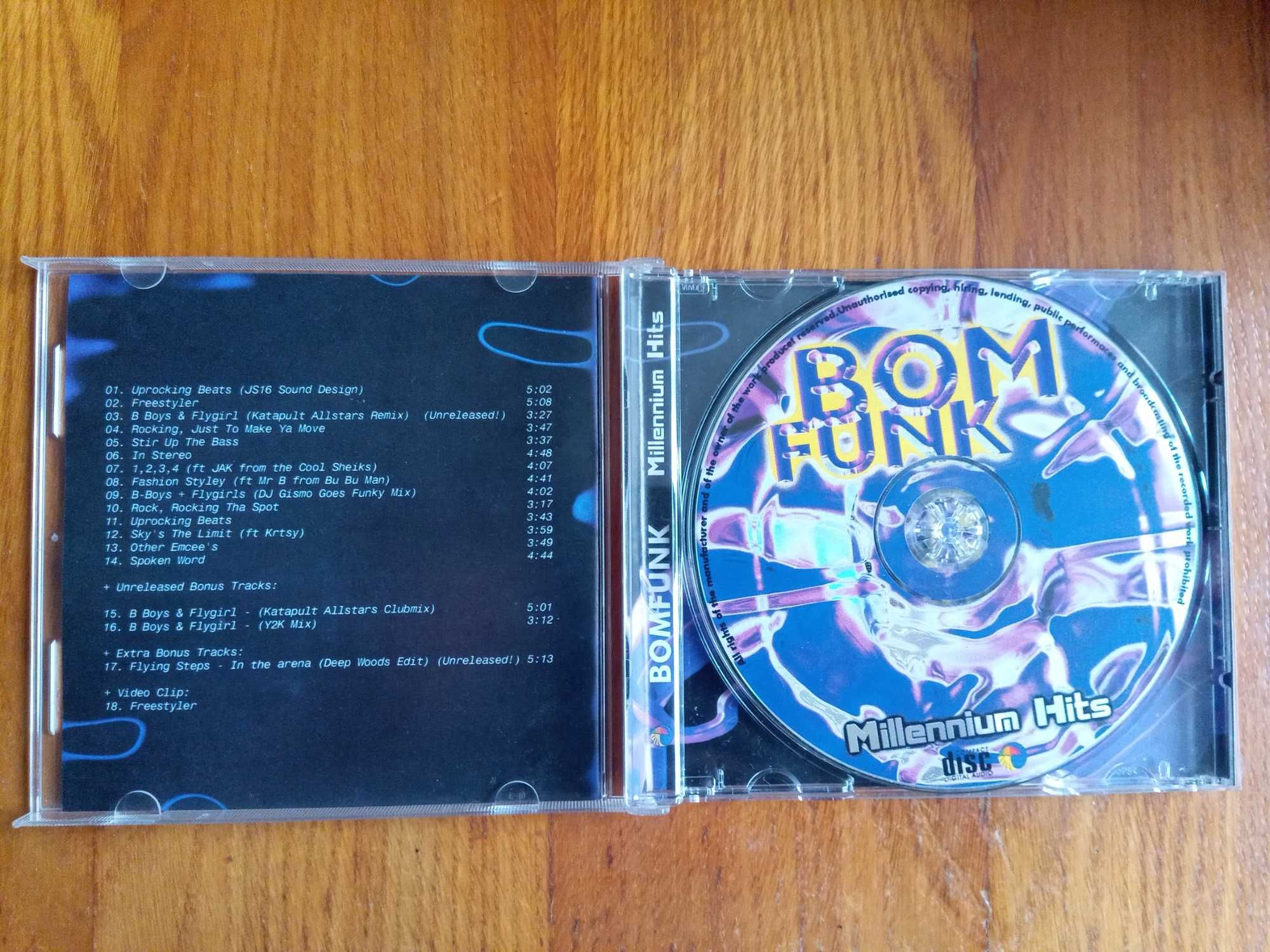CD фирменный диск BOM FUNK Millennium Hits сборник лучших песен
