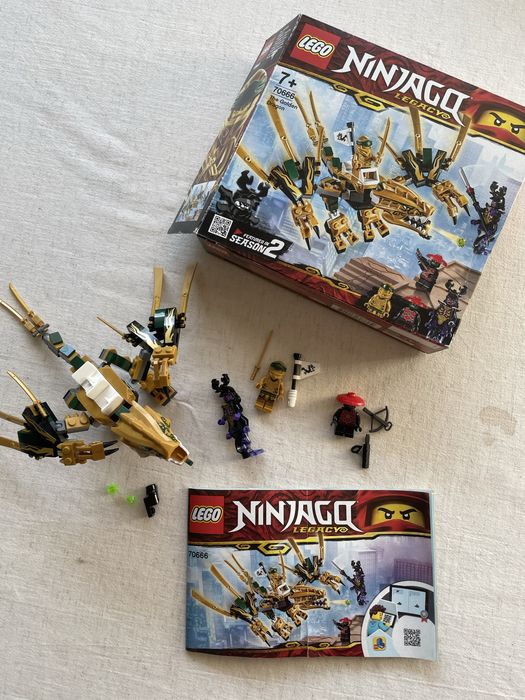 Lego Ninjago 70666 Złoty smok The Golden Dragon