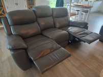 Kanapa SOFA SKÓRZANA 3 osobowa, 2x funkcja relaks BOSTONSOFA Alabama