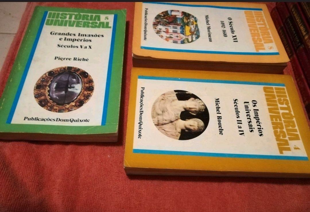 História Universal (3 livros)