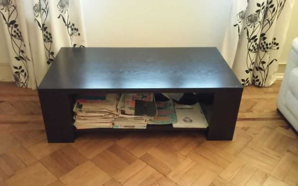 Mesa de centro wengé