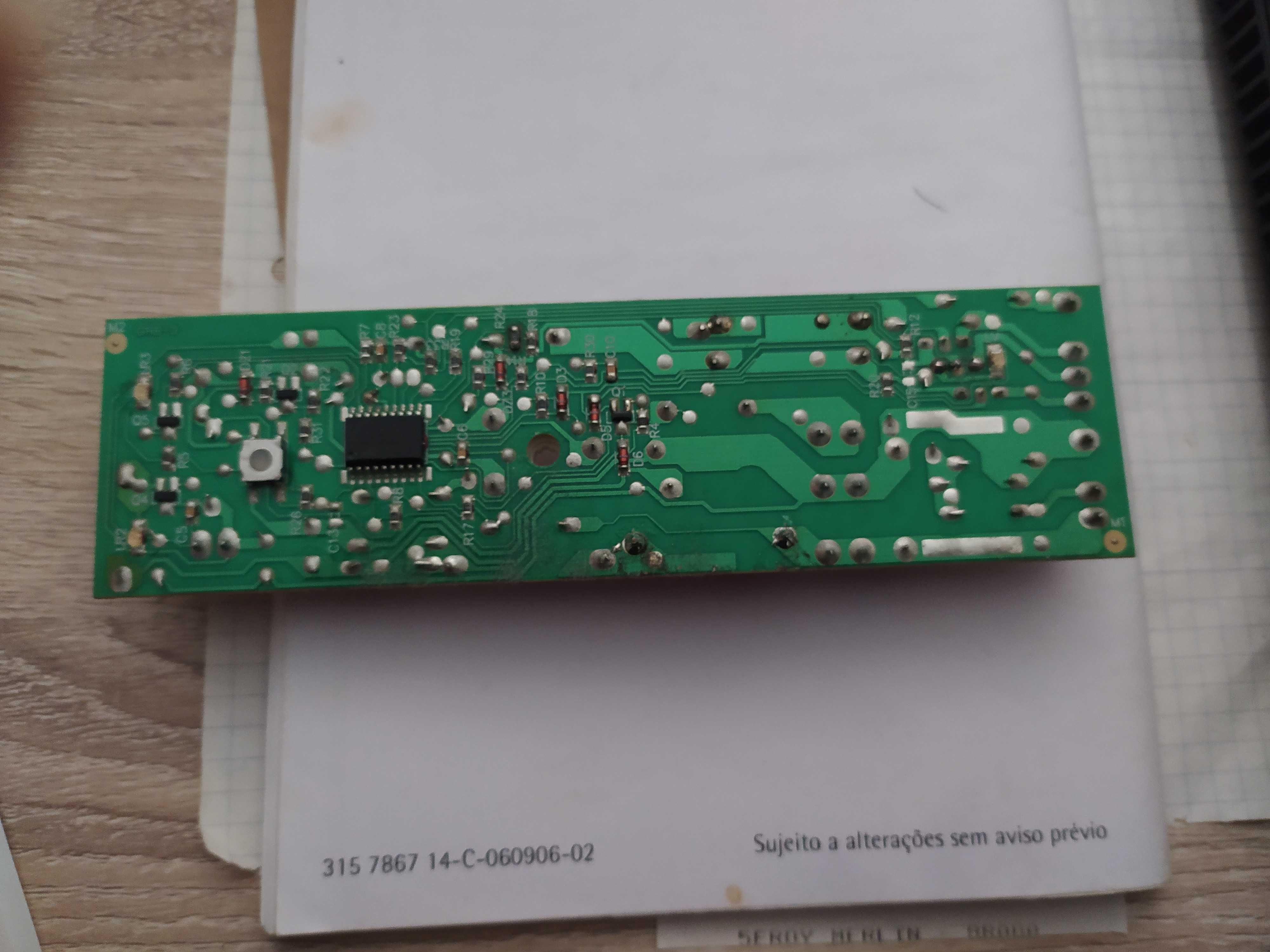 Placa de comando para ferro com caldeira Rowenta DG 9060