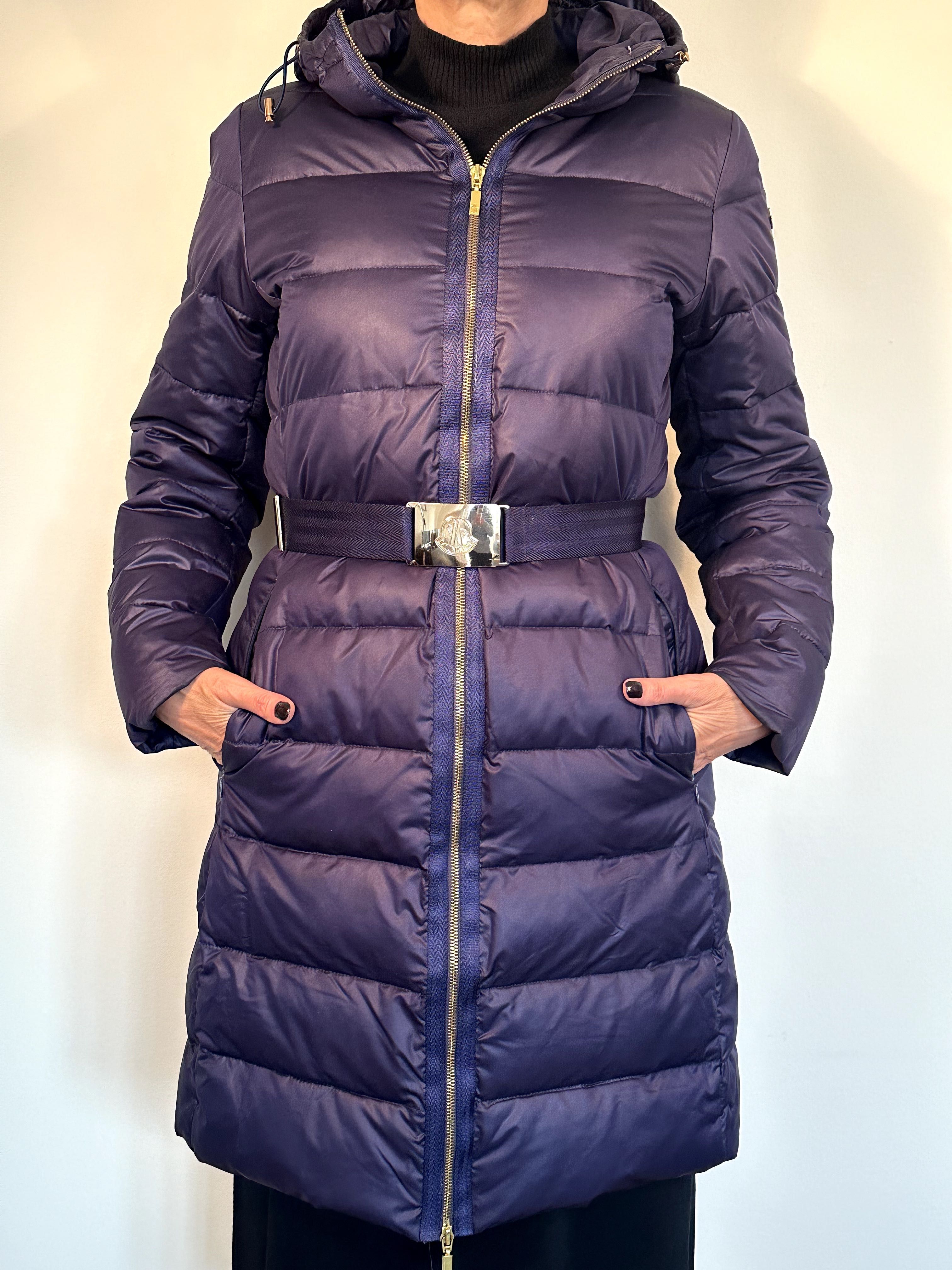 Fioletowa kurtka Moncler