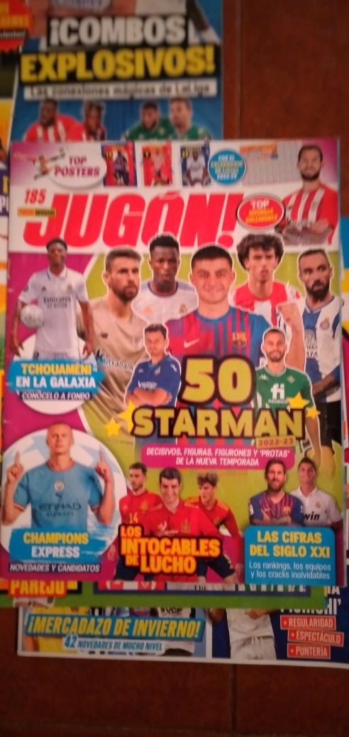 7 Revistas Jugon !, Panini Revistas