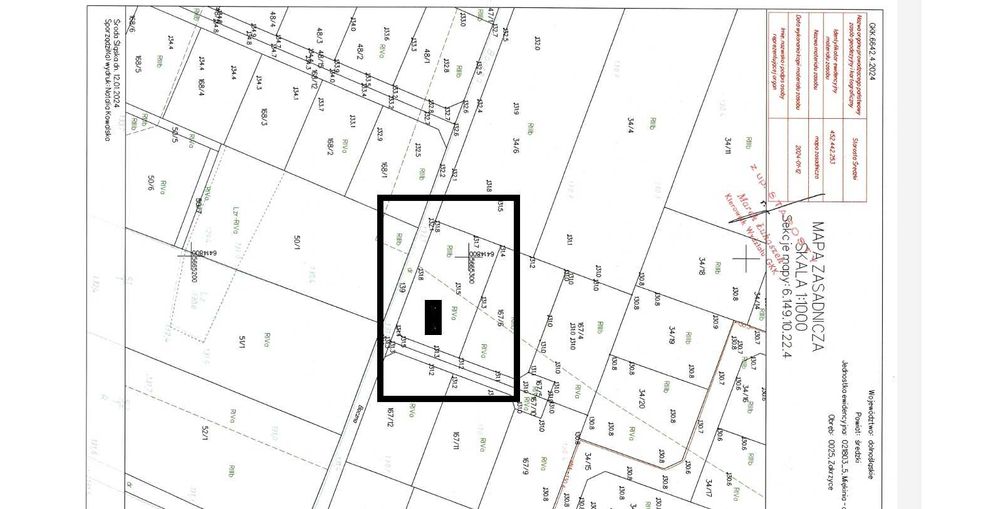 Sprzedam działkę budowlaną 10,5 [ar] w Zakrzycach koło Lutyni.