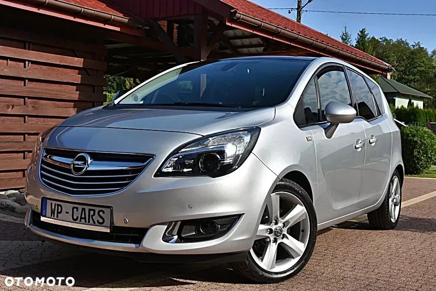 Opel Meriva Lift 1.4 Turbo 14OKM panorama kamera navi  skóra serwis z Niemiec