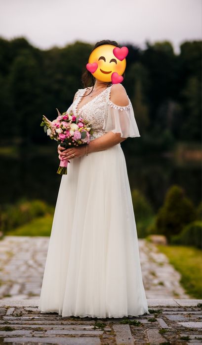 Suknia ślubna Boho od AGNES