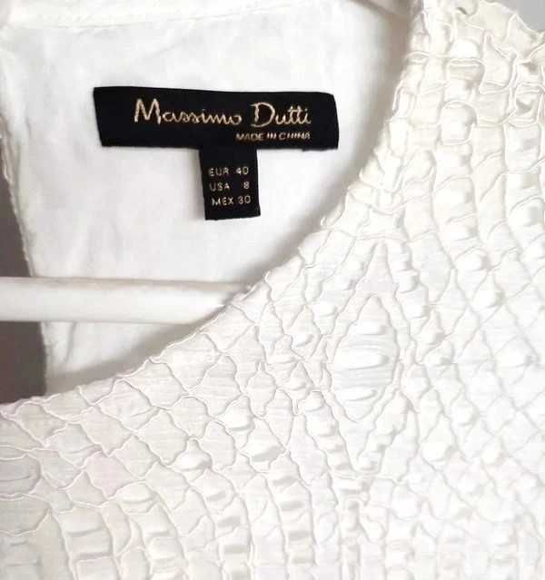 Massimo Dutti koronkowa bluzka