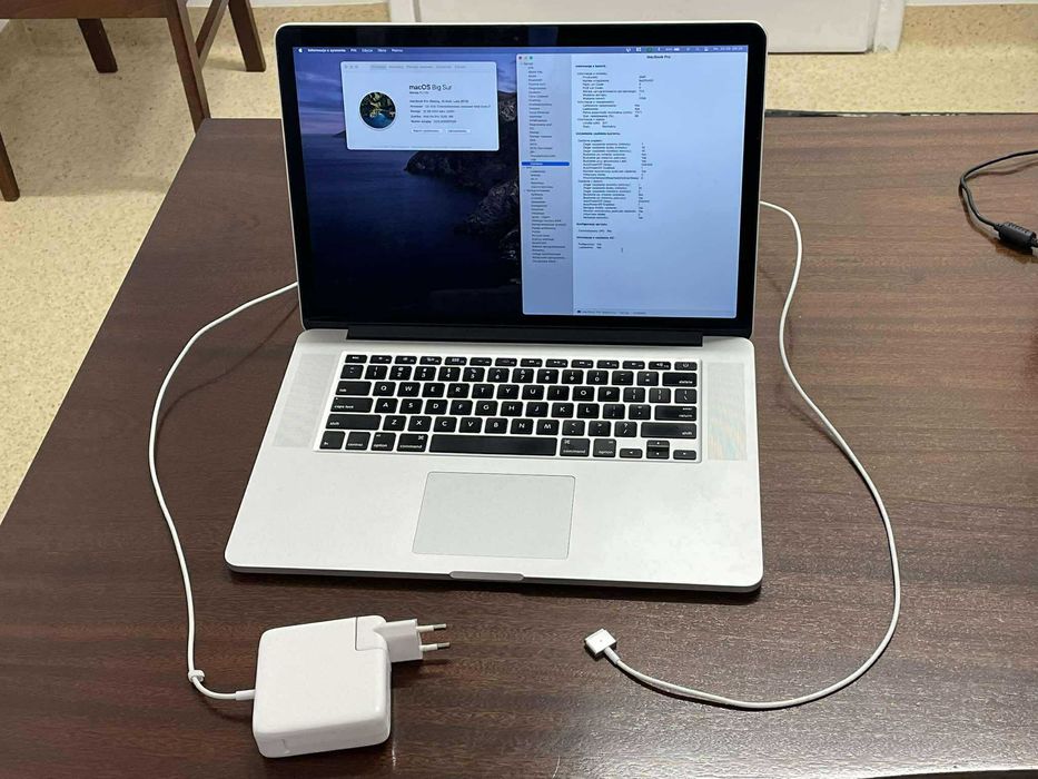 MacBook Pro Retina 15" (Late 2013) i7/16GB RAM/256GB SSD 100% sprawny