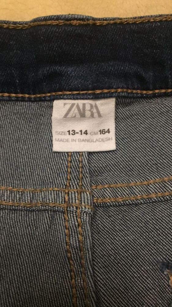 Новые джинсы Zara, р.164, Франция