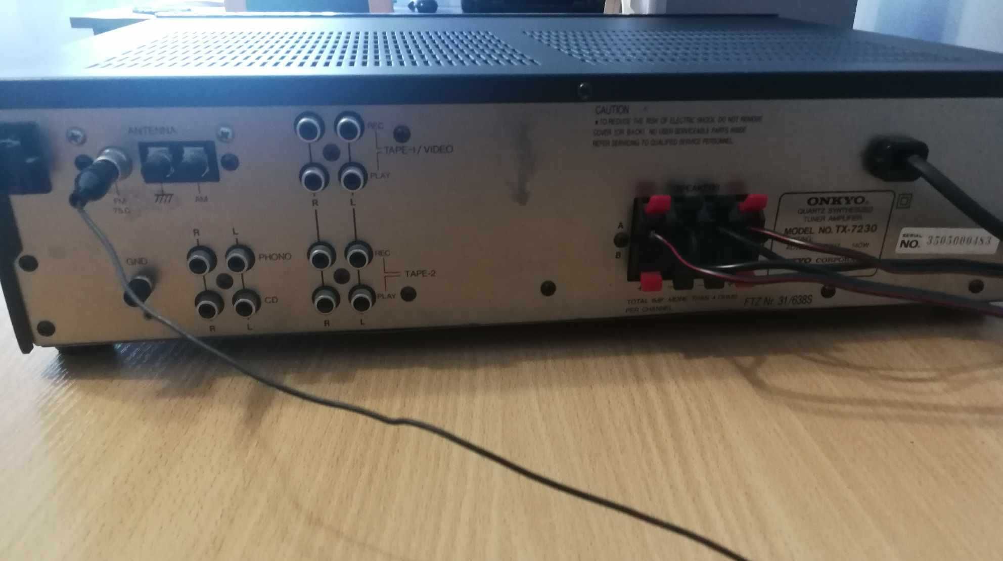 Amplituner ONKYO TX-7230  STEREO Radio Zadbany !