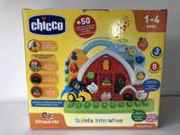 Quinta interativa bilingue da Chicco com caixa