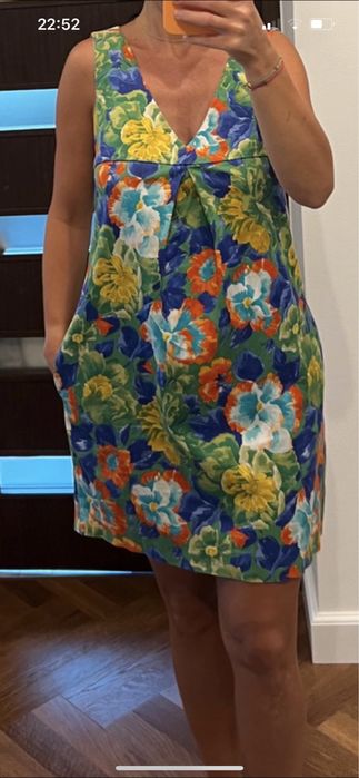 Sukienka zara w kwiaty